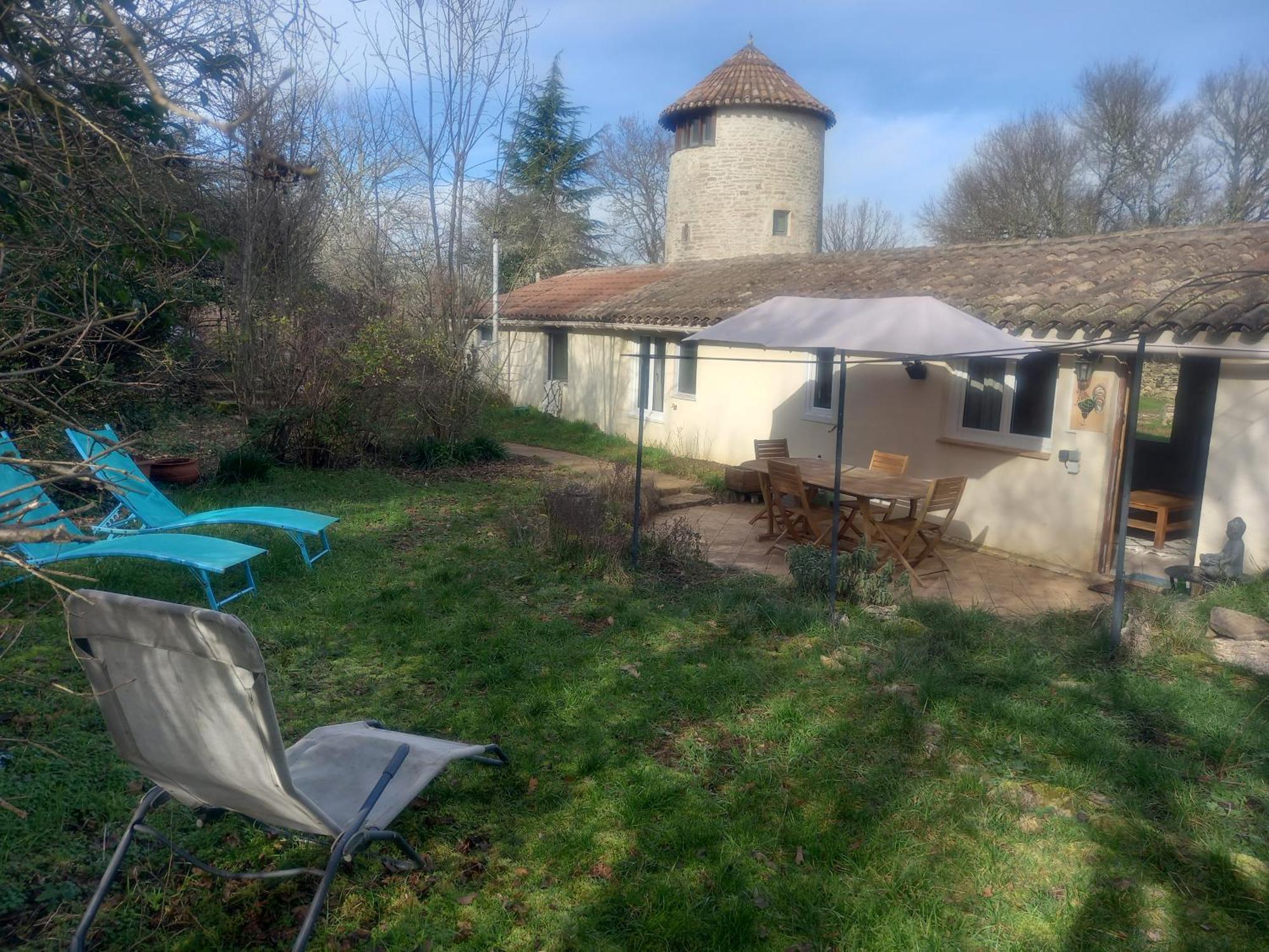 Villa La Longere Du Moulin Laburgade Esterno foto